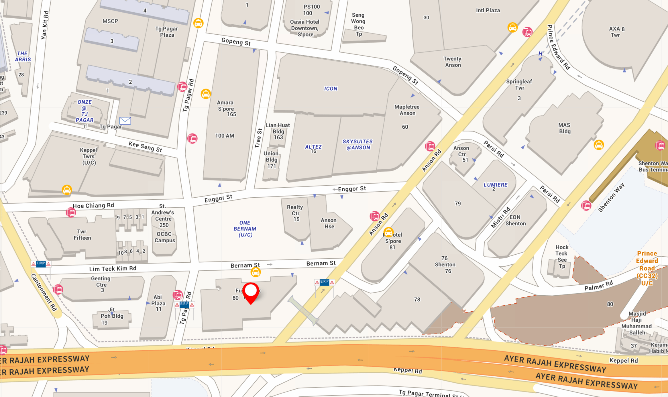 Onemap Location Map